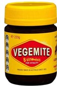 Vegemite 220g Sold as Each 12 in a Box