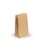 BioPak 6 SOS Kraft Paper Bag Sleeve 250 Sold as Sleeve 250 8 in a Carton