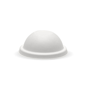 BioPak BioCup 90ml  3oz Plant Fibre Dome Ice Cream Lid Sleeve 50 Sold as Sleeve 50 20 in a Carton