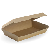 BioPak BioBoard Family Box  100carton Sleeve 50 Sold as Sleeve 50 2 in a Carton