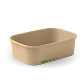BioPak BioBoard 650ml Kraft Takeaway Base Sleeve 50 Sold as Sleeve 50 6 in a Carton