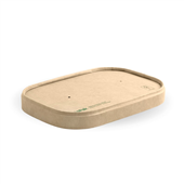 BioPak BioBoard 5001000ml Kraft Paper Takeaway Lid Sleeve 25 Sold as Sleeve 25 12 in a Carton