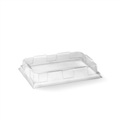 BioPak BioBoard Small PLA Sushi Tray Lid Sleeve 50 Sold as Sleeve 50 6 in a Carton