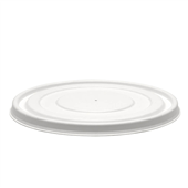 BioPak BioBowl 12oz32oz White Plant Fibre Lid Sleeve 50 Sold as Sleeve 50 10 in a Carton