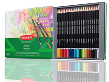 Derwent Academy Colour Pencils Tin 24