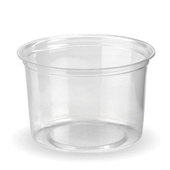 BioPak BioBowl 500ml Clear Unbranded Sleeve 50 Sold as Sleeve 50 10 in a Carton